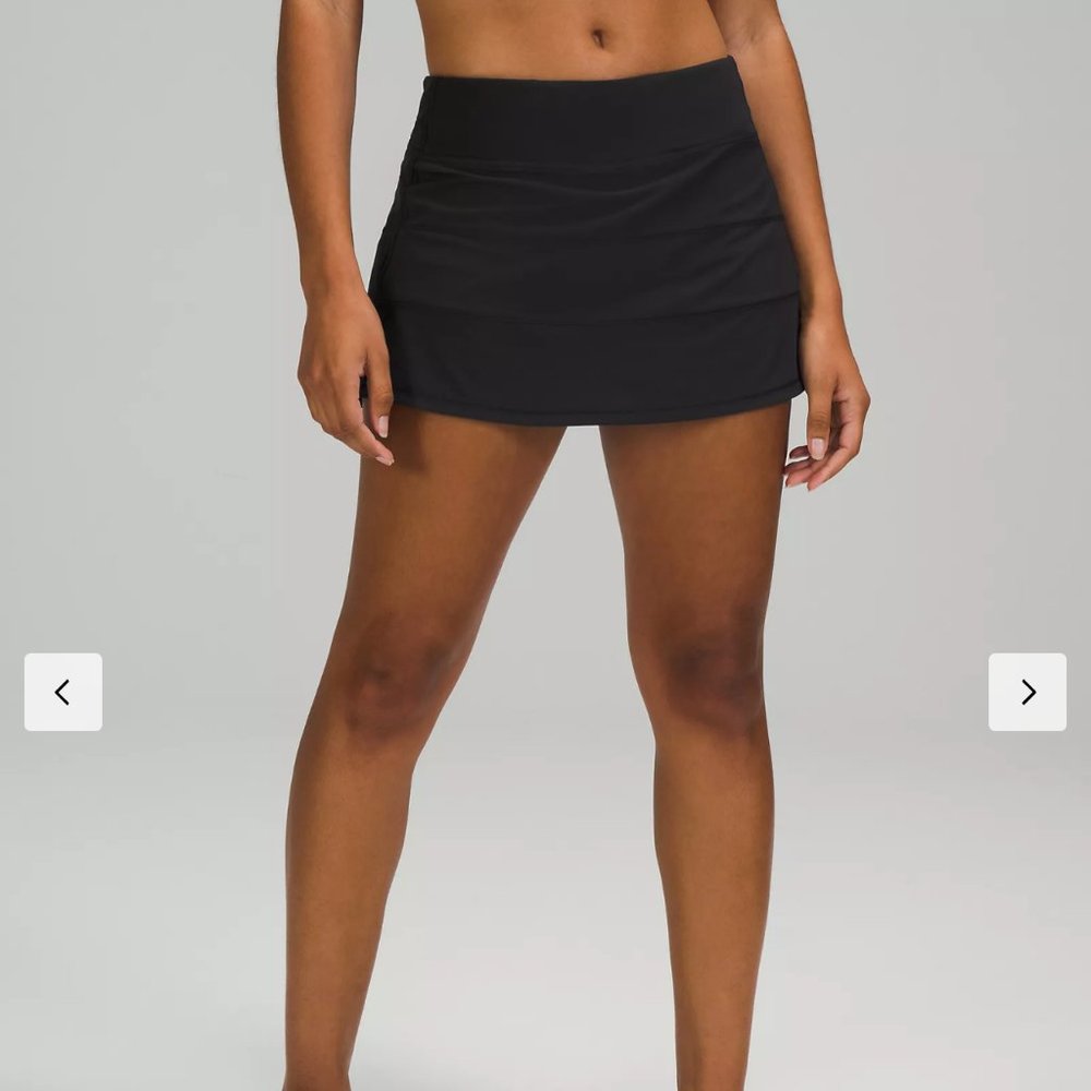 Lululemon Pace Rival Mid-Rise Skirt